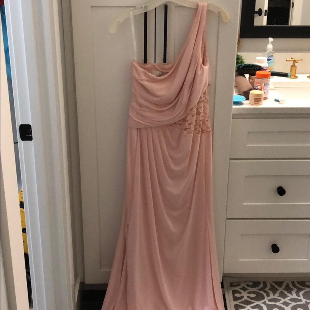 David’s bridal bridesmaid dress